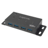 USB3-Hub 3.0, 4 Port LogiLink Metal