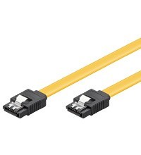 HDD-Kabel S-ATA, ca. 50cm gelbS-ATA III, mit Clip