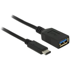 Adapterkabel USB-C St - USB-A Bu Delock