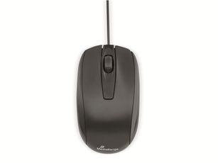 Mouse MediaRange MROS211, schwarz, USB