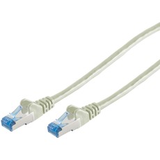 LAN RJ45 Patchkabel Cat6a, ca.  5.0m grau