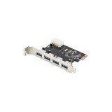 I/O-Card PCIe 4x USB 3.0 Digitus