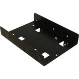 SSD-Montagekit 2x6cm/2.5 - 8cm/3.5für 2x 6cm/2.5-Laufwerk